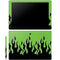 Green Flames Galaxy Book 12in Skin